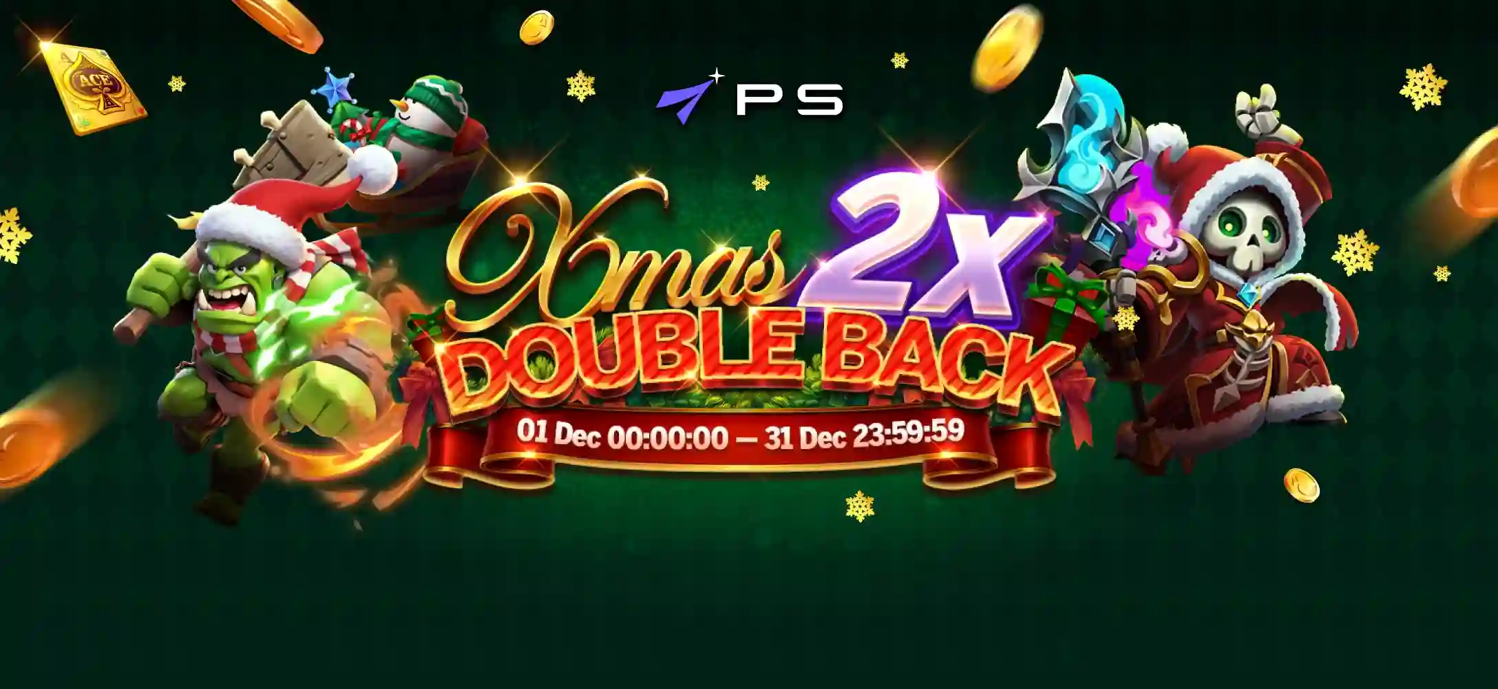 playstar xmas double back