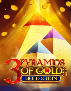 Popular Casino Games - 3 Pyramids of Gold: Hold & Win
