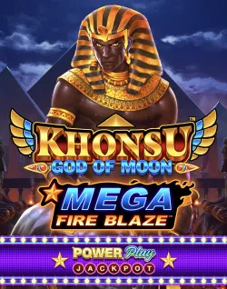 Online Slot Games - Mega Fire Blaze: Khonsu God Of Moon Powerplay Jackpot