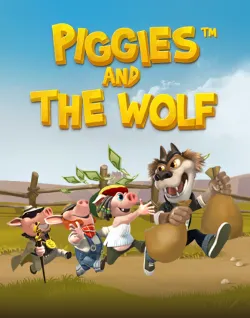 Online Slot Games - Piggies And The Wolf