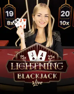 Popular Casino Games - Lightning Blackjack