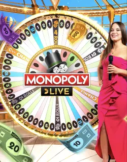 Popular Casino Games - Monopoly Live