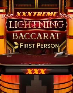 Popular Casino Games - First Person XXXtreme Lightning Baccarat