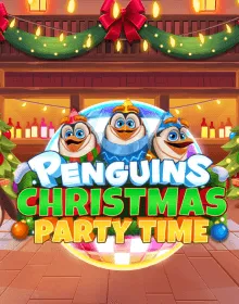 Popular Casino Games - Penguins Christmas Party Time